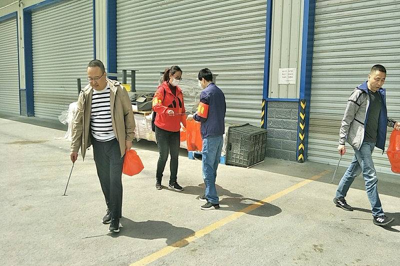 BG大游集团全力开展周末环境卫生整治活动
