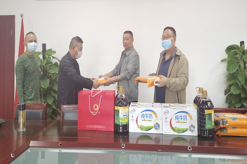 BG大游集团工会慰问一线疫情防控人员
