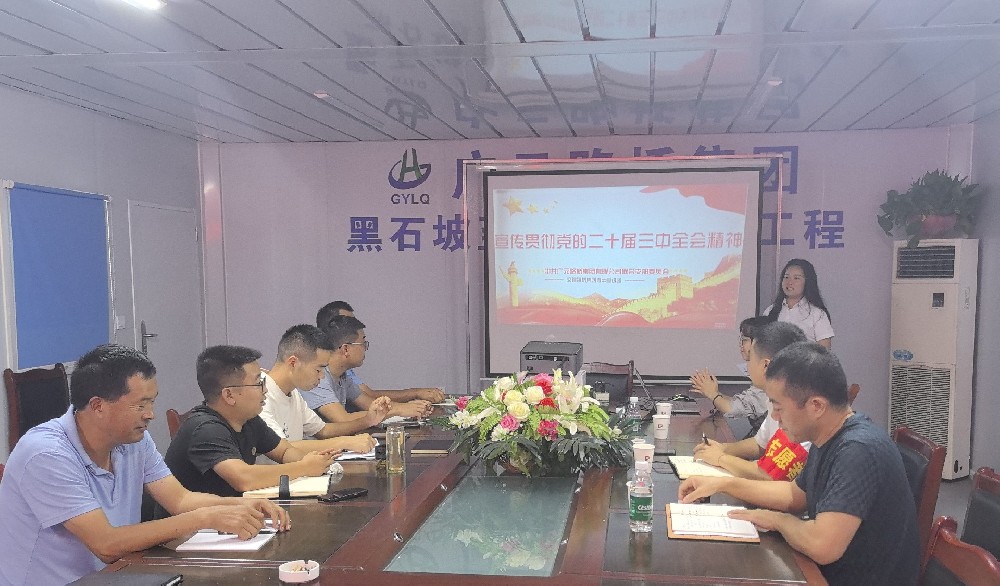 改革开放再出发，，，，，立足岗位做贡献——BG大游集团深入项目开展宣讲活动